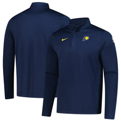 Navy Indiana Pacers 2025/26 Authentic Coaches Quarter-Zip Dri-Fit Top | NBA