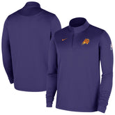 Purple Phoenix Suns 2025/26 Authentic Coaches Quarter-Zip Dri-Fit Top | NBA