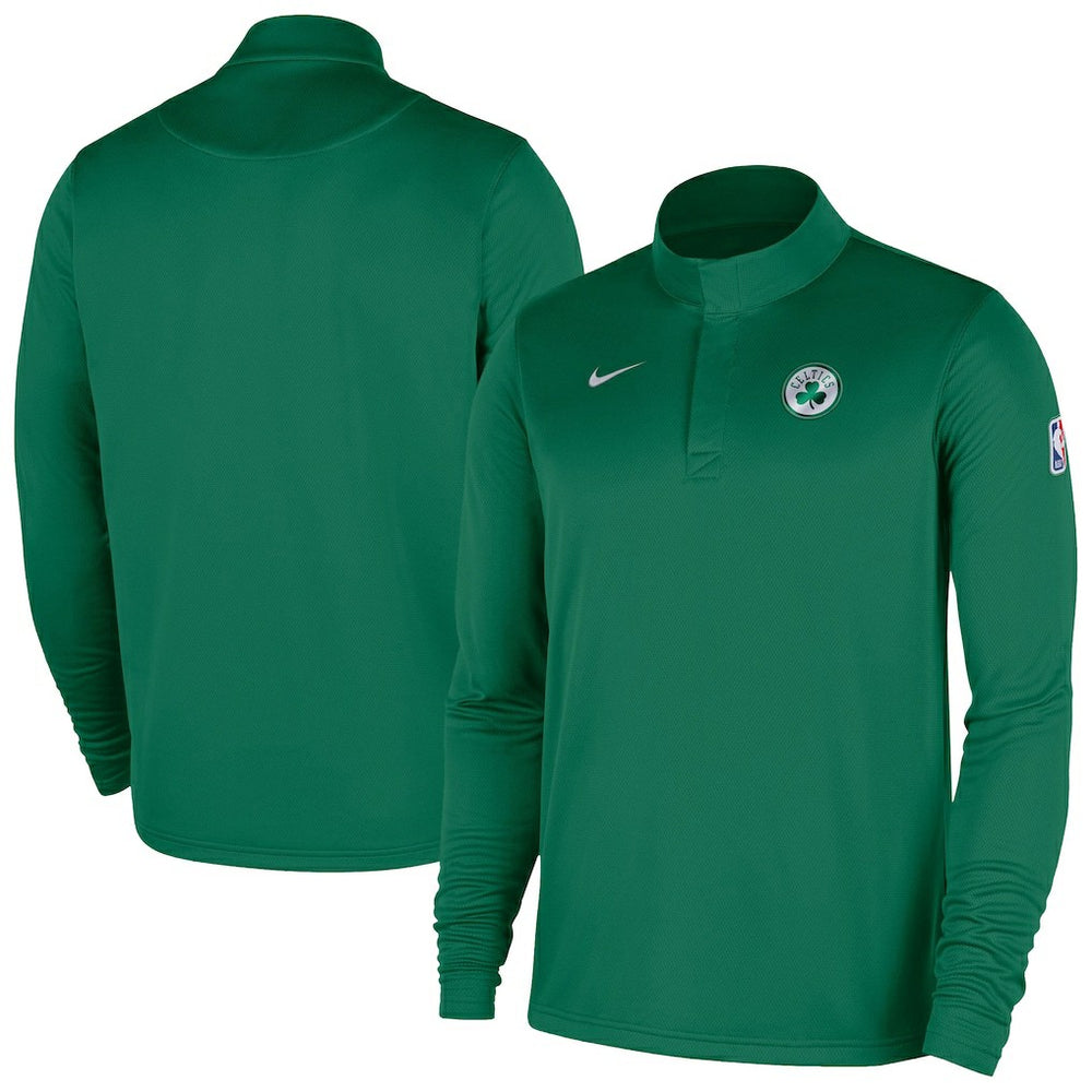 Kelly Green Boston Celtics 2025/26 Authentic Coaches Quarter-Zip Dri-Fit Top | NBA