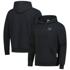 Black Minnesota Timberwolves Men's Authentic Travel Standard Issue Dri-Fit Hoodie | NBA