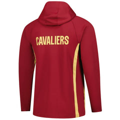 Wine Cleveland Cavaliers Authentic On Court Zone Quarter-Zip Dri-FIT Hoodie Jacket sale | NBA