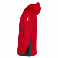Red Toronto Raptors Authentic On Court Zone Quarter-Zip Dri-FIT Hoodie Jacket | NBA