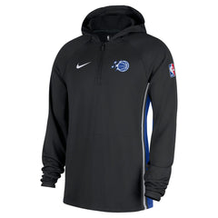 Black Orlando Magic Authentic On Court Zone Quarter-Zip Dri-FIT Hoodie Jacket | NBA