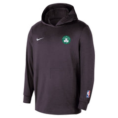 Black Boston Celtics Authentic Practice Yoga Restore Dri-Fit Pullover Hoodie | NBA