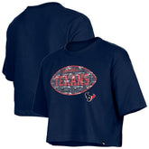 Houston Texans Girl's Flip Sequin Boxy T-Shirt | NFL US