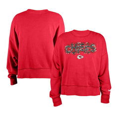 Kansas City Chiefs Girl's Flip Sequin Sweatshirt | NFL Online