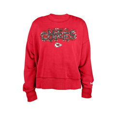 Kansas City Chiefs Girl's Flip Sequin Sweatshirt | NFL Online