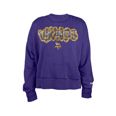 Minnesota Vikings Girl's Flip Sequin Sweatshirt | NFL Outlet