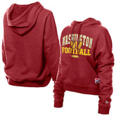 Washington Commanders Women's Throwback Boxy Hoodie Sweatshirt | NFL Sale