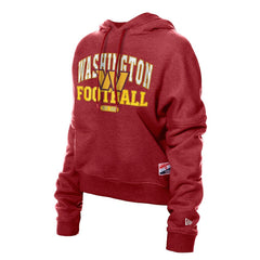 Washington Commanders Women's Throwback Boxy Hoodie Sweatshirt | NFL Sale