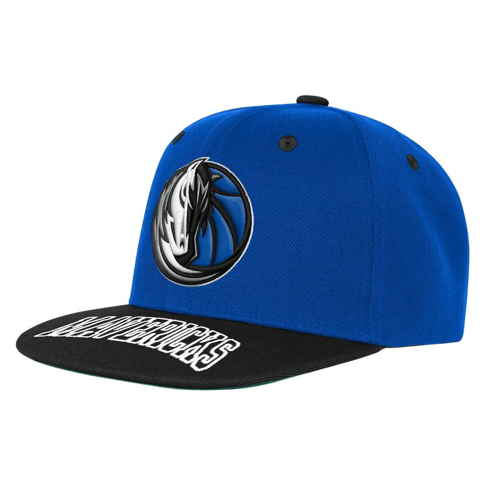 Blue/Black Dallas Mavericks Outerstuff Youth Two-Tone Snapback Hat sale | NBA