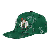 Kelly Green Boston Celtics Outerstuff Youth Street Hooper Allover Print Snapback Hat | NBA