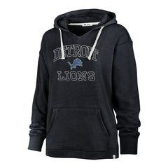 Detroit Lions '47 Women's Plus Size Clarity Kennedy Pullover Hoodie | NFL Discount