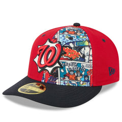Washington Nationals New Era 2025 MLB Diamond Hero Edition Low Profile 59FIFTY Fitted Hat - MLB Hats