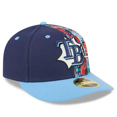 Tampa Bay Rays New Era 2025 MLB Diamond Hero Edition Low Profile 59FIFTY Fitted Hat - MLB Hats