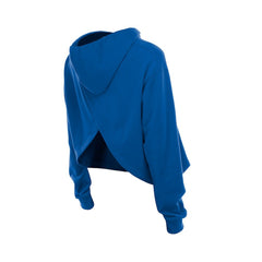 Blue New York Knicks Women's Glam Game Open Back Hoodie | NBA