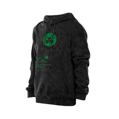 Black Boston Celtics Sport Night Mineral Wash Pullover Hoodie | NBA