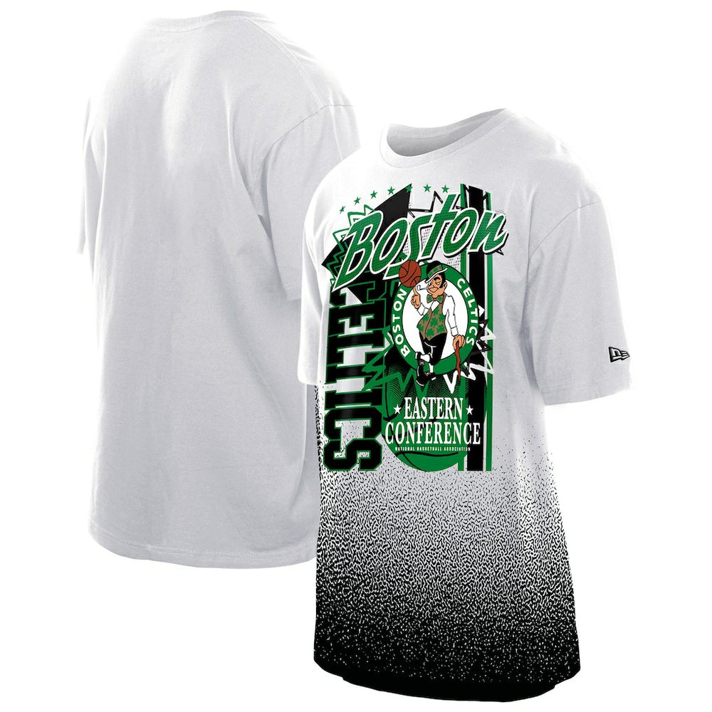 White Boston Celtics Injection Sport Classics T-Shirt | NBA