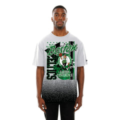 White Boston Celtics Injection Sport Classics T-Shirt | NBA