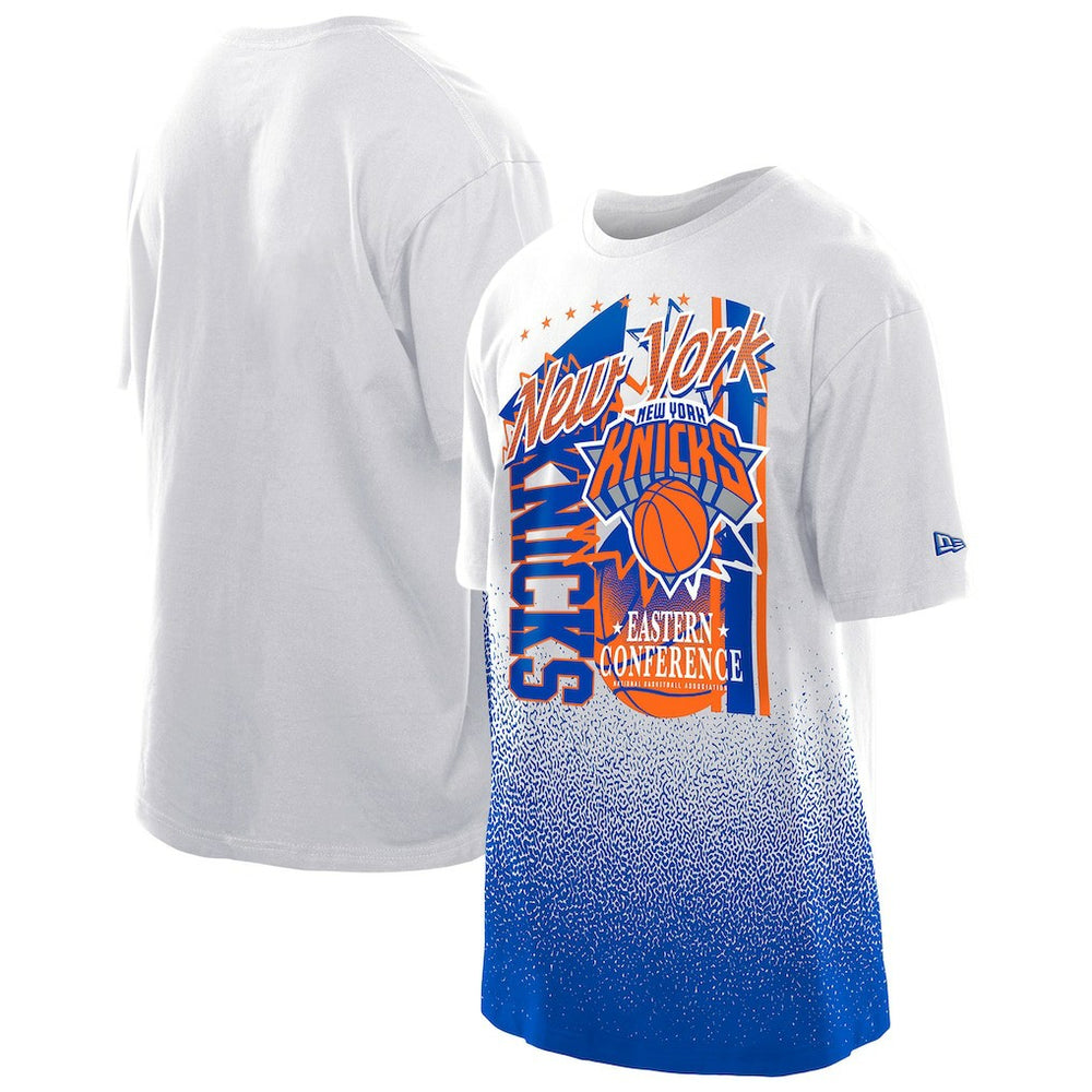 White New York Knicks Injection Sport Classics T-Shirt | NBA