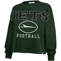 New York Jets '47 Women's Outreach City Oversized Long Sleeve T-Shirt | NFL Hot