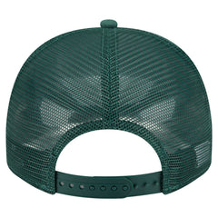 Hunter Green Milwaukee Bucks Vintage Team Rope A-Frame 9FIFTY Snapback Hat | NBA