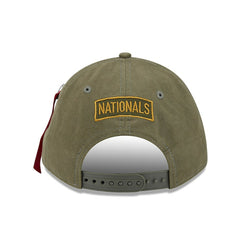 Washington Nationals New Era x Alpha Industries A-Frame 9FORTY Adjustable Hat - MLB Hats