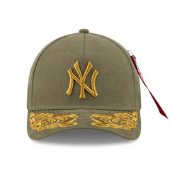 New York Yankees New Era x Alpha Industries A-Frame 9FORTY Adjustable Hat - MLB Hats