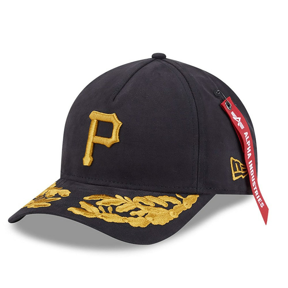 Pittsburgh Pirates New Era x Alpha Industries A-Frame 9FORTY Adjustable Hat - MLB Hats
