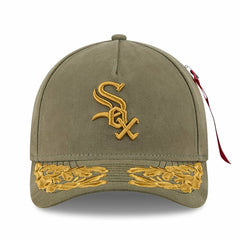 Chicago White Sox New Era x Alpha Industries A-Frame 9FORTY Adjustable Hat - MLB Hats