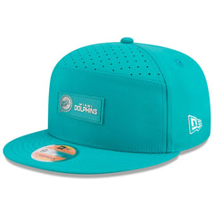Miami Dolphins 2025 Sideline Throwback Split Panel 9FIFTY Snapback Hat | NFL US