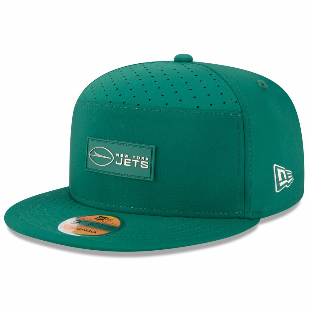 New York Jets 2025 Sideline Split Panel 9FIFTY Snapback Hat | NFL Discount