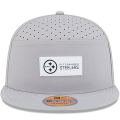 Pittsburgh Steelers 2025 Sideline Split Panel 9FIFTY Snapback Hat | NFL Discount