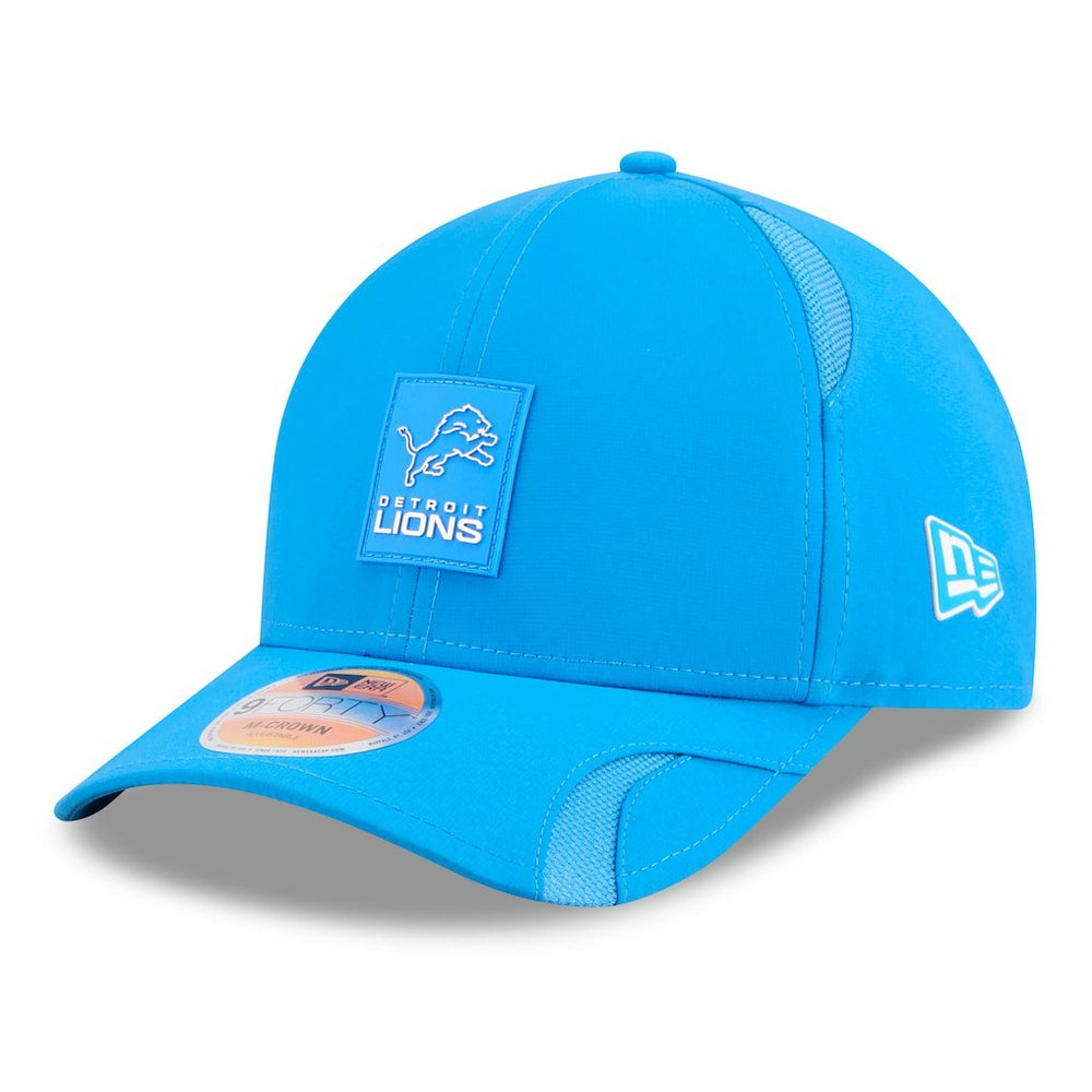 Detroit Lions 2025 Sideline M-Crown 9FORTY Adjustable Hat | NFL Discount