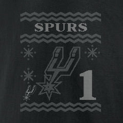 Black Victor Wembanyama San Antonio Spurs Ugly Sweater Name & Number T-Shirt | NBA