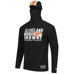 Cleveland Browns Functional Fandom Balaclava Helmet Stripe Tri-Blend Hoodie | NFL Online