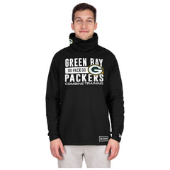 Green Bay Packers Functional Fandom Balaclava Helmet Stripe Tri-Blend Hoodie | NFL Online