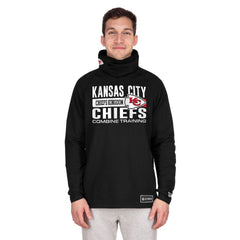 Kansas City Chiefs Functional Fandom Balaclava Helmet Stripe Tri-Blend Hoodie | NFL Hot