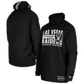 Las Vegas Raiders Functional Fandom Balaclava Helmet Stripe Tri-Blend Hoodie | NFL Online