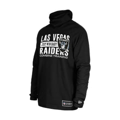 Las Vegas Raiders Functional Fandom Balaclava Helmet Stripe Tri-Blend Hoodie | NFL Online