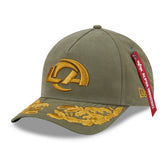 Los Angeles Rams x Alpha Industries A-Frame 9FORTY Adjustable Hat | NFL Near me