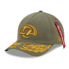 Los Angeles Rams x Alpha Industries A-Frame 9FORTY Adjustable Hat | NFL Near me