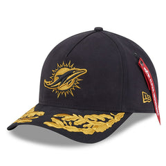 Miami Dolphins x Alpha Industries A-Frame 9FORTY Adjustable Hat | NFL Discount