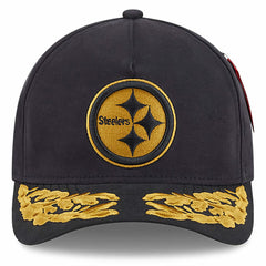 Pittsburgh Steelers x Alpha Industries A-Frame 9FORTY Adjustable Hat | NFL Outlet