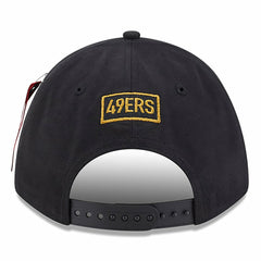 San Francisco 49ers x Alpha Industries A-Frame 9FORTY Adjustable Hat | NFL Hot