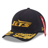 New York Jets x Alpha Industries A-Frame 9FORTY Adjustable Hat | NFL US