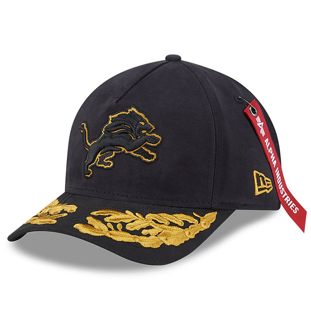 Detroit Lions x Alpha Industries A-Frame 9FORTY Adjustable Hat | NFL On sale
