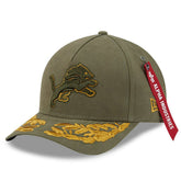 Detroit Lions x Alpha Industries A-Frame 9FORTY Adjustable Hat | NFL Hot