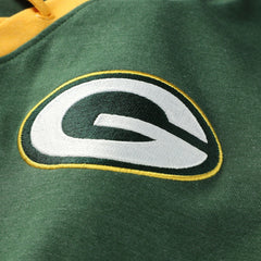 Green Bay Packers Women's Plus Size Throwback Lace-Up Long Sleeve T-Shirt | NFL On sale