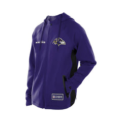 Baltimore Ravens Combine Authentic Raglan Scuba Full-Zip Hoodie | NFL Outlet